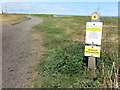 Sign, Newbiggin Moor, Newbiggin-By-The-Sea