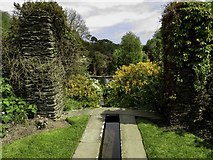 SX9050 : The Rill Garden at Coleton Fishacre by Steve Daniels