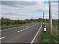 A bend in the B7086 near Dykehead