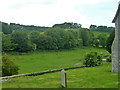 View south from churchyard, Lydden