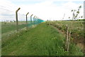 Bridleway around the airfield