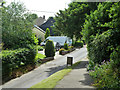 Church path down to Upper Street, Tilmanstone