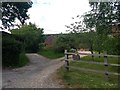 Lythe Farm and entrance to Lythe Lane byway