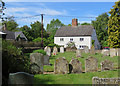 Kingston churchyard on a May morning