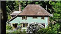 Rear of house on the south side of the A283