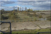TL1931 : Disused sewage works (rems of) by N Chadwick