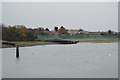 Skeletal wreck. Forton Lake