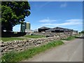 NY9268 : Barns and silos at Fallowfield Farm by Oliver Dixon