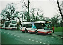 SU4211 : Buses on Pound Tree Road, Southampton by Richard Vince