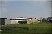 TQ6245 : Barns, Bank Farm by N Chadwick