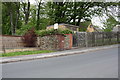 Electricity substation on north side of Holmley Lane