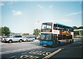 Bus in ASDA car park, Sherwood