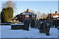 TQ7237 : Graveyard, Church of St Mary by N Chadwick