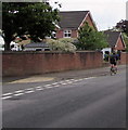 Cycling through Ponthir, Torfaen