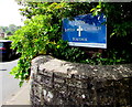 Zion Baptist Church nameboard, Station Road, Ponthir, Torfaen