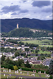 NS8095 : Wallace Monument and Dumyat as seen from Stirling Castle by Colin Park