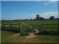 Gate on a public footpath