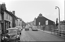 SJ6552 : Hospital Street, Nantwich – 1963 by Alan Murray-Rust