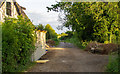 Footpath on track near Tyler