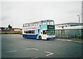 Bus at Arena Tesco, Coventry (2)