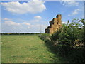 Bridleway and straw stack