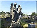 The grave of a young girl in Greenwich Cemetery