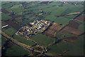 Clatterbridge Hospital and Junction 4, M53 from the air