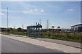 Bus shelter on the A169 near Eden Camp, Malton