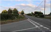 SO7697 : Folley Road at the junction of the B4176 by David Howard