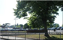 SO9570 : Asda car park by Market Street, Bromsgrove by David Howard