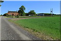 Coldham Lodge Farm and bridleway