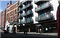 TQ2583 : New and old blocks on Kilburn High Road by David Howard