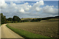 Private road leading to Pegsdon Common Farm