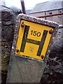 Hydrant sign on Carneddi Road, Bethesda