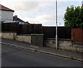 Dark green cabinet, Graig Park Avenue, Newport