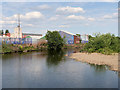 River Irwell, Warth Industrial Park