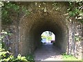 Tunnel under the Bryncethin Branch railway