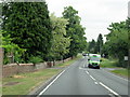SO9171 : A448 Kidderminster Road at Woodcote Lodge by Roy Hughes