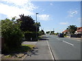 View west down Barff Lane