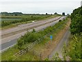 SK7143 : The A46 from Occupation Lane bridge by Alan Murray-Rust