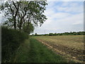 SK7634 : Bridleway to Granby Road by Jonathan Thacker