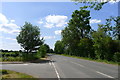TF1006 : Bainton Green Road leading off the B1443 by Tim Heaton
