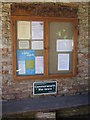 Parish notice board