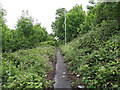 Path from Wood Lane to Post Hill Court