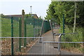 Footpath to Rhiw Syr Dafydd School, Oakdale