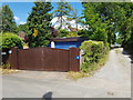 Footpath by the side of Holly Cottage, Ham Green