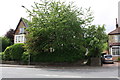 SE1436 : Houses on SW side of Bradford Road. #212 hidden behind a tree by Roger Templeman