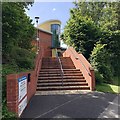 Steps from Hallmeadow Road to Balsall Common Health Centre