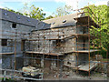 Upper Kennerty Mills, scaffolded (1)