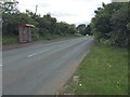 Bus stop on Plas Acton Road